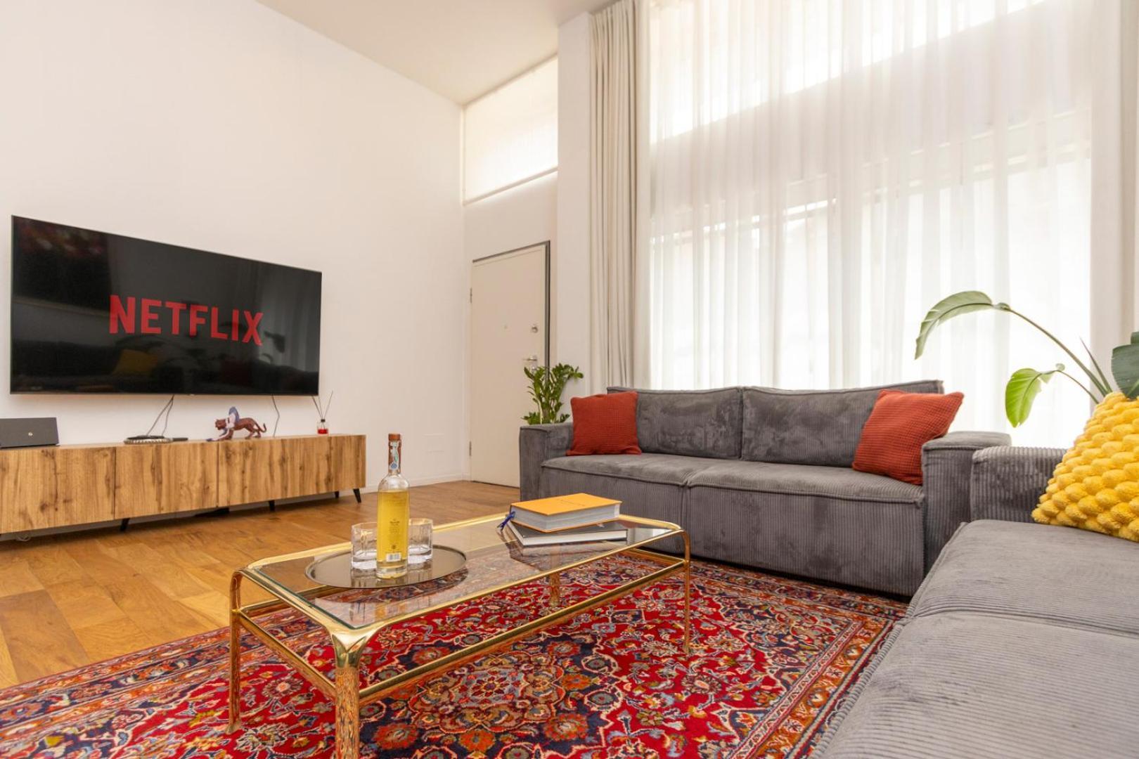 Loft Luxury Design- With 2 Bedrooms -wifi Ultra-5min Metro * Milaan